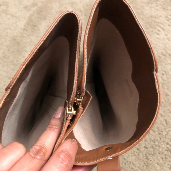 Michael Kors brown leather boots - Picture 8 of 8